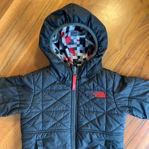4T Reversible North Face Puffer with Hood